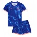 Maillot de foot Chelsea Domicile vêtements enfant 2024-25 Manches Courtes (+ pantalon court)